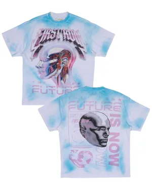 Washed Humanity First Spray Tee