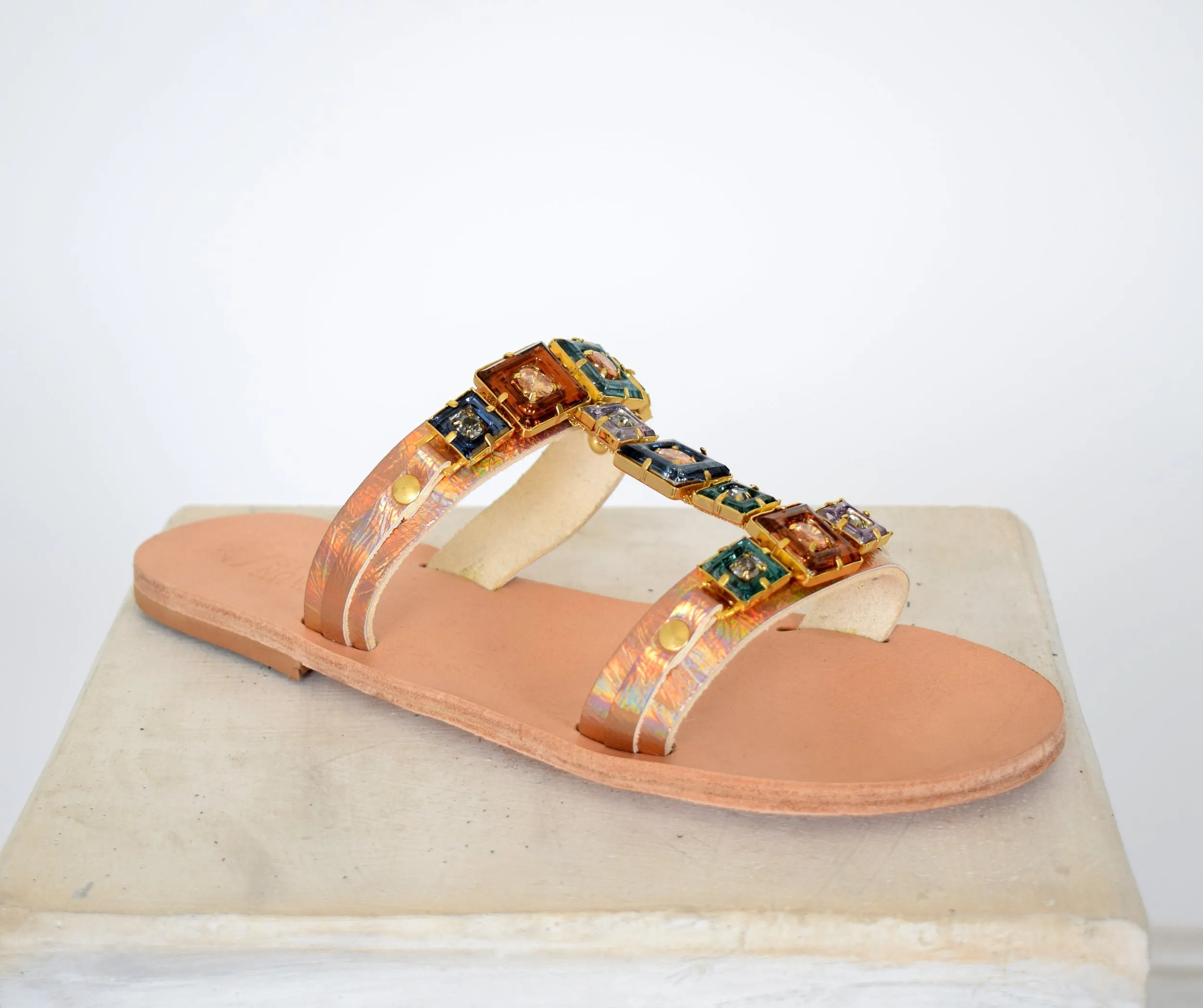 Wedding crystal sandals, Bridal jewelry sandals, Bridesmaid sandals