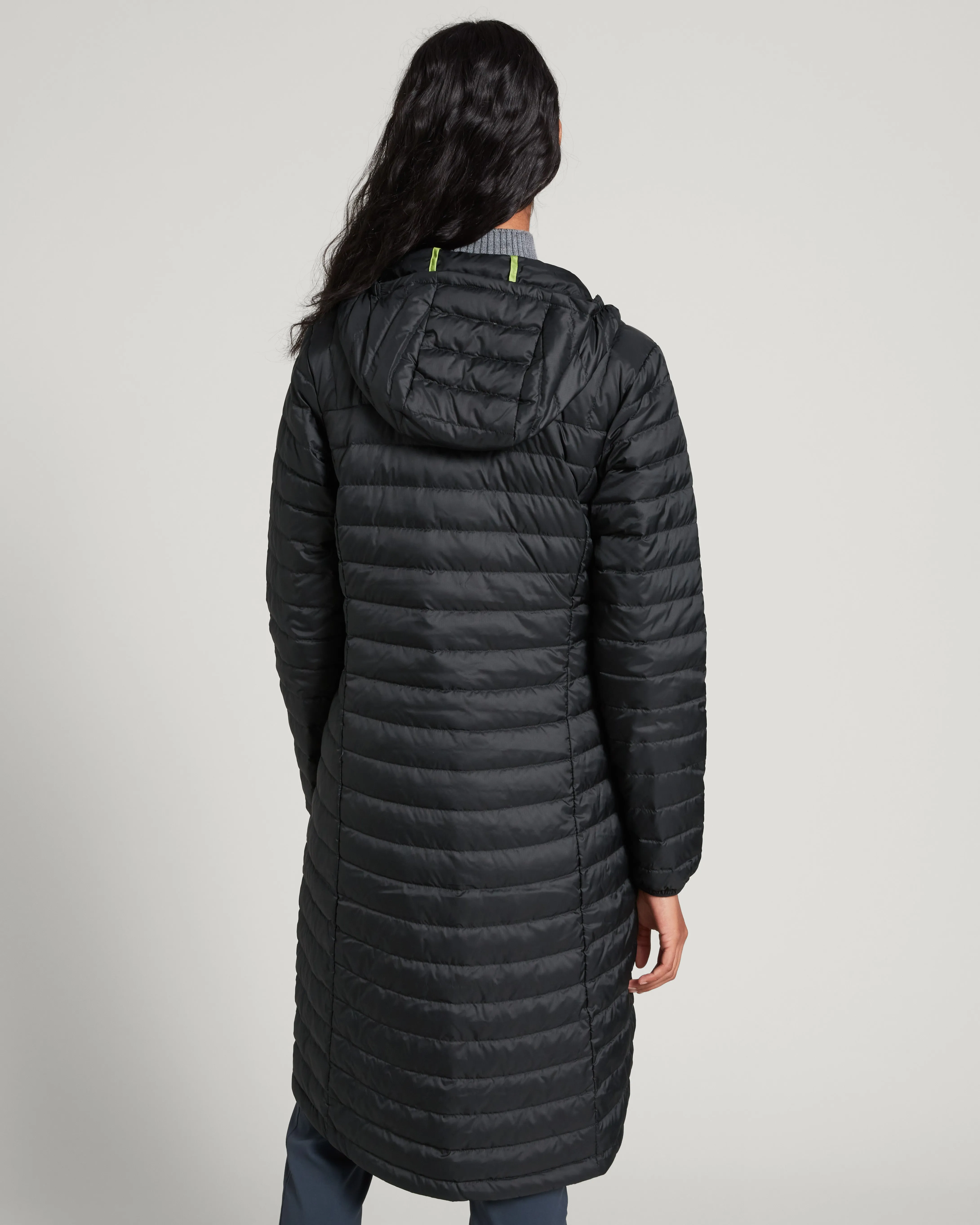 Women's Heli Down Parka - Black