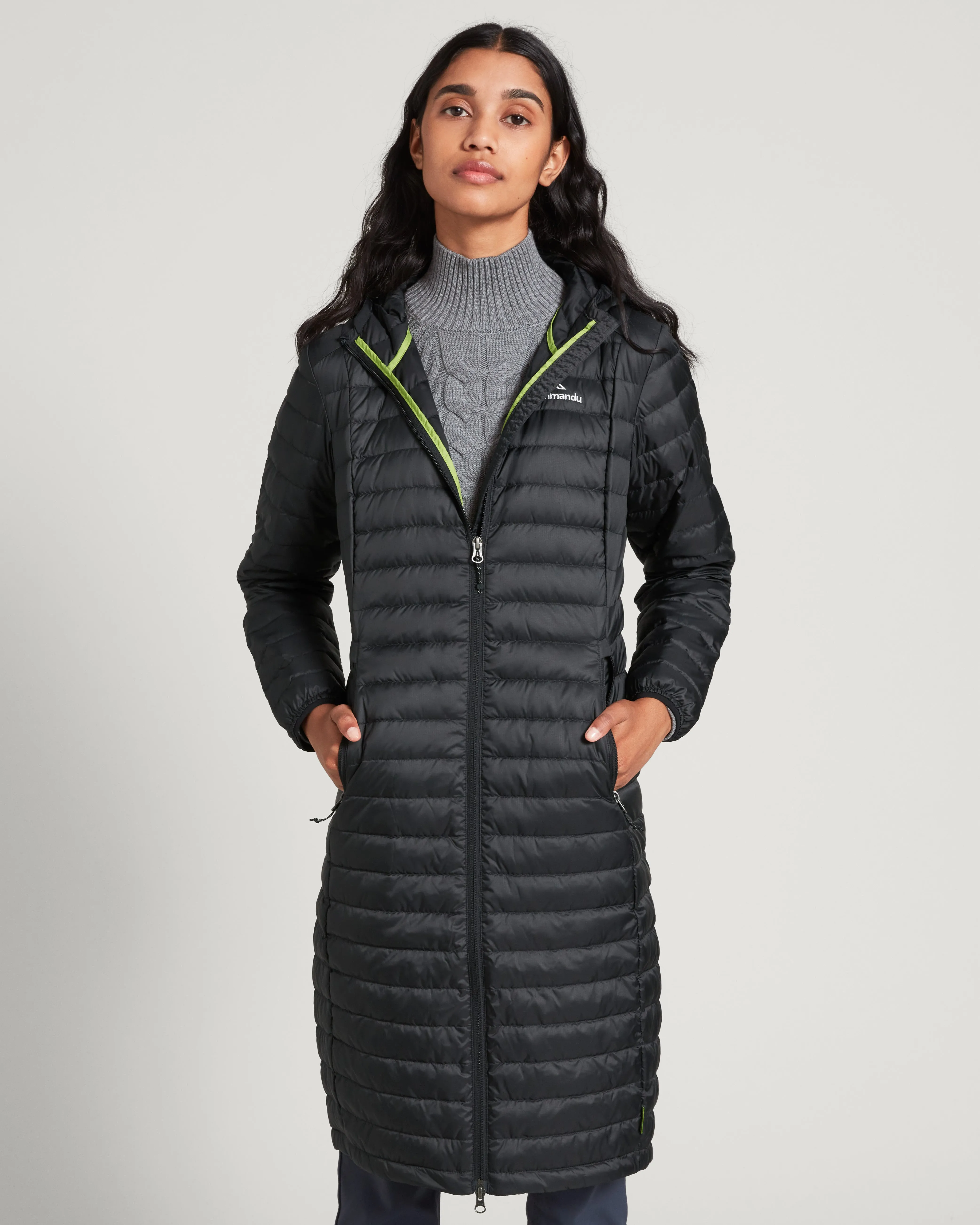 Women's Heli Down Parka - Black