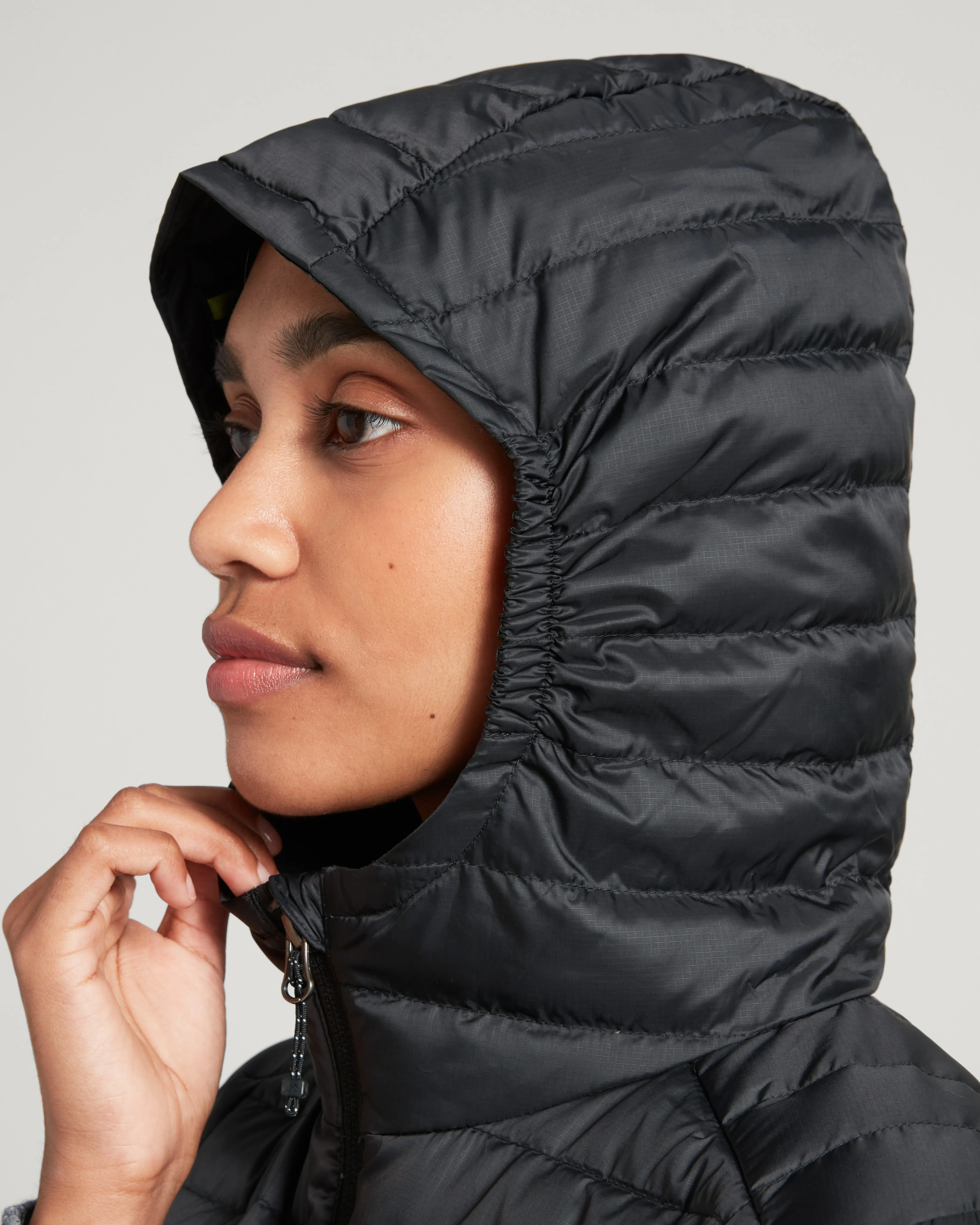 Women's Heli Down Parka - Black