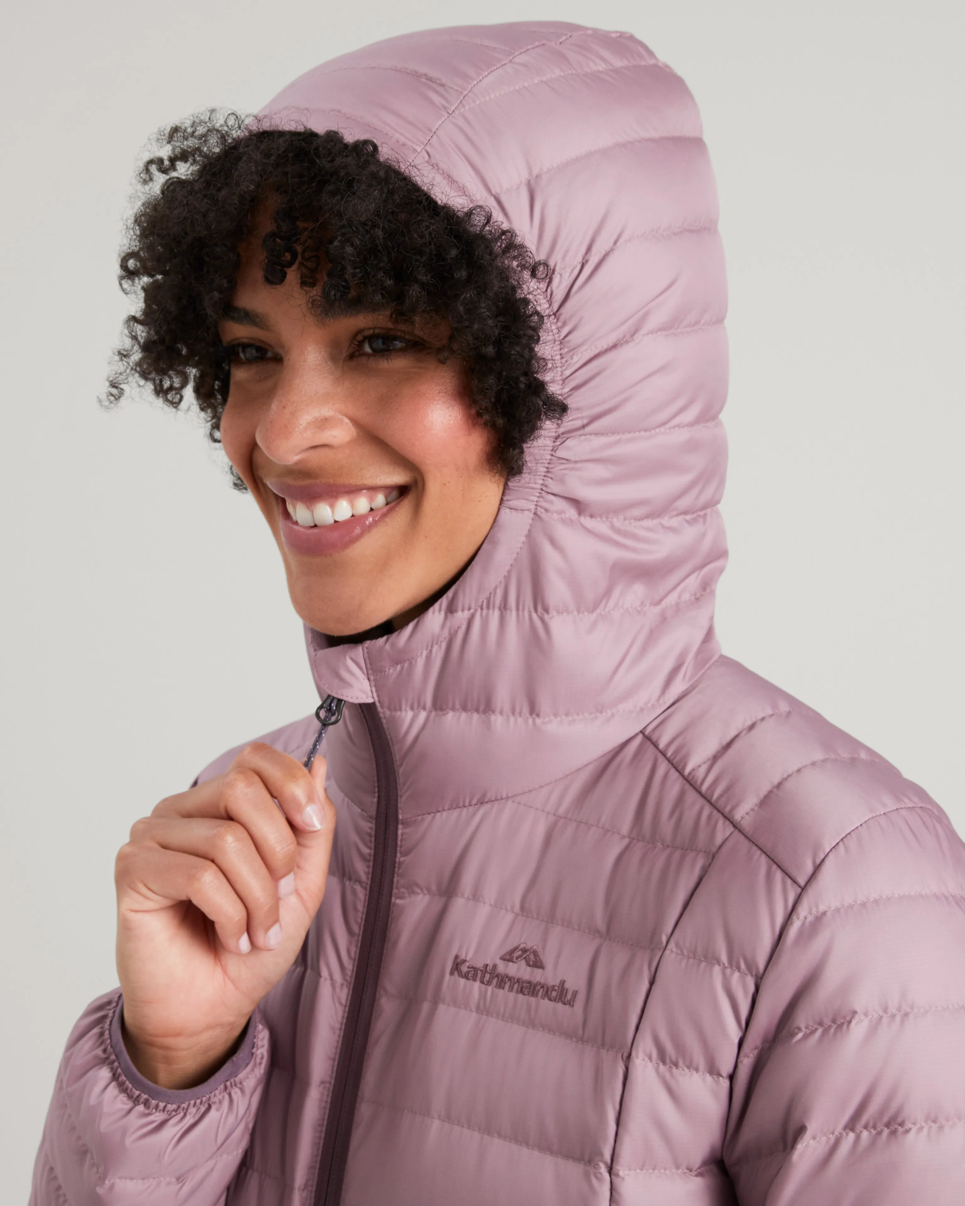 Women's Heli Down Parka - Thistle