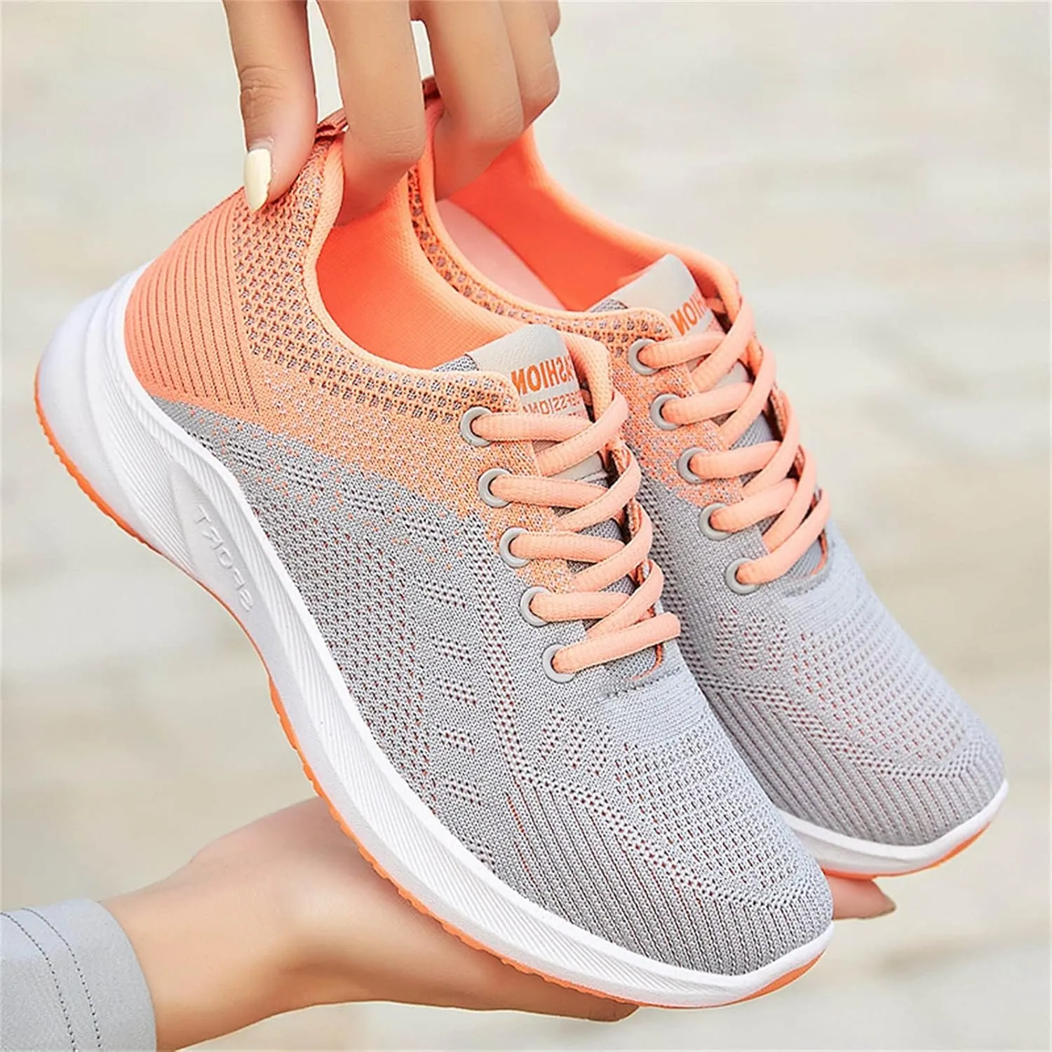 Women's Running Walking Tennis Shoes Comfortable Lace Up Running Shoes for Men Workout Men's Shoes Casual Casual Sneakers Slip On Tennis Shoe Trainers Shoe